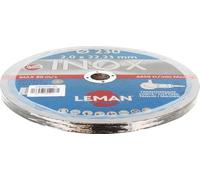 Leman Machine Disques fins à tronçonner 04307 – en fer Ø 230 mm – Lot de 5