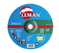 LEMAN Disque à tronçonner déporté pierre Classic ø 115 Alésage 22,23 Ep. 3mm Boite de 25 - Disque, plateau et abrasif
