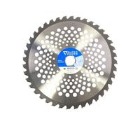 Disque tungstène 255 mm pour débroussailleuse, haute résistance, coupe efficace, conçu pour les travaux exigeants. Idéal pour le jardinage