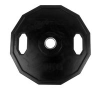Tunturi Disque bumper Olympic – Caoutchouc 20 kg Noir – Unité