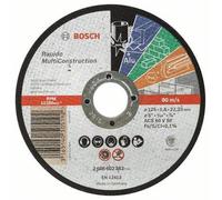 Disque a tronçonner a moyeu plat Rapido Multi Construction 125x1,6mm 2608602383