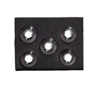 Disque Vélo Alliage M8 6.5mm Mono-Plateau Légères Disque Vélo | Alliage léger, réduit poids vélo, mono-plateau 6.5mm, installation pour rapide, couleur au choix(1disc Black)