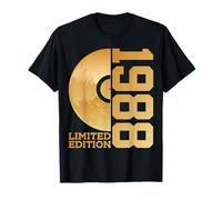 Disque Vinyle 38ème Anniversaire DJ édition limitée 1988 T-Shirt
