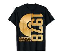 Disque Vinyle 48e Anniversaire DJ édition limitée 1978 T-Shirt