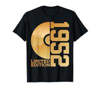 Disque Vinyle 74ème Anniversaire DJ édition limitée 1952 T-Shirt