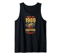 Disque vinyle anniversaire Best Of 1989 I'm A Certified Classic Débardeur