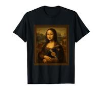 Disque Vinyle Classique Mona Lisa Art Retro Analog Music T-Shirt