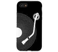 Disque Vinyle Fun, Vinyl rétro Design, Platine DJ, Pop Coque pour iPhone SE (2020) / 7/8