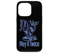 Disque vinyle If It's Nice Play It Twice Coque pour iPhone 13 Pro