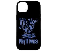 Disque vinyle If It's Nice Play It Twice Coque pour iPhone 14 Plus