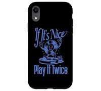 Disque vinyle If It's Nice Play It Twice Coque pour iPhone XR