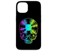 Disque Vinyle Lover Pride Rainbow Vintage Gothic Skull LP Coque pour iPhone 13