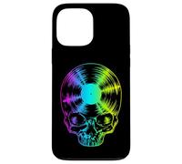 Disque Vinyle Lover Pride Rainbow Vintage Gothic Skull LP Coque pour iPhone 13 Pro Max