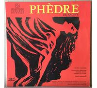 Disque Vinyle LP 33 Tours - BORDAS 106 - PHÈDRE (Racine) : Maria Casarès, Germaine Kerjean, Michel Ruhl, Pierre Ollivier, Jean Négroni. Pochette Hervé Morvan - Textes choisis et présentés par Pol Gaillard. Réalisation Alain Barroux. Musique : J. Charpentier d'après Monteverdi.