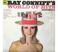 Disque Vinyle LP 33 Tours - CBS 62756 - RAY CONNIFF - "World of Hits" : The shadow of your smile, Hello Dolly, Danke schoen, Granada, Midsummer in Sweden, More, Moon river, I will wait for you, Try to remember, Alley cat, Moscow nights.