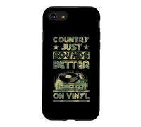 Disque Vinyle Music Country Just Sounds Better on Vinyl Coque pour iPhone SE (2020) / 7/8