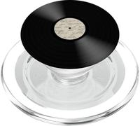 Disque Vinyle Noir de Musique rétro, Album sonore Vintage PopSockets PopGrip pour MagSafe