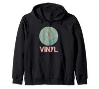Disque Vinyle pour Les Nerds rétro Disco Vintage Sweat à Capuche