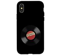 Disque Vinyle rétro années 70 80 Old School Coque pour iPhone X/XS
