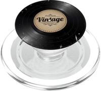 Disque Vinyle rétro années 70 80 Old School PopSockets PopGrip pour MagSafe