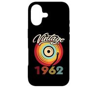 Disque Vinyle rétro pour Anniversaire 1962 Coque pour iPhone 17