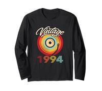 Disque Vinyle rétro pour Anniversaire 1994 Manche Longue