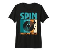 Disque Vinyle Spin The Black Circle T-Shirt Haut de Gamme