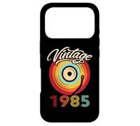Disque Vinyle Vintage 1985 pour Anniversaire Coque pour iPhone 17 Pro