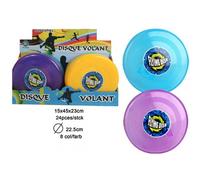 Disque Volant 22,5 Cm - Modèle Aléatoire - Jeu Activité Plein Air Plage Extérieur - 334