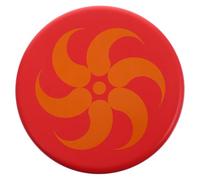 Disque Volant de Sport Éducatif pour Garçon et Filles et Adultes, Rouge | Usage Extérieur Grosse Pelouse, Matière Pu Polyuréthane Souple, Jeu Ludique, Revient à Chaque Lancer