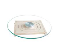Disque volant pour hamster, roue de course pour hamsters, jouets silencieux transparents | Roues de course pour animaux, jouets de cage avec roulements en métal, fournit une maison et un habitat