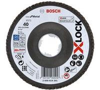 Disque X-Lock lamelle déporté Best Metal BOSCH Ø125 Grain 60 - 2608619202 G