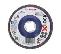 Disque X-Lock lamelle plat Best Metal BOSCH Ø125 Grain 60 - 2608619210