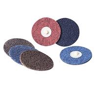 Disques à changement rapide, SCD A/O FE, Lockit, Roloc - Idéal pour les outils rotatifs, changement facile et polyvalence dans les travaux d'ébauche et de polissage.