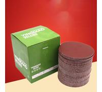 Disques à lamelles pour meuleuse d'angle et perceuse électrique | Disques abrasifs en oxyde d'aluminium de 100 mm avec support de filetage 5/8-11 et adaptateur de 8 mm | Lot de 100 disques abrasifs en