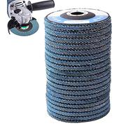 Disques à lamelles professionnels, 10 disques de meulage de grain 40 60 80 120, Élimination professionnelle des stocks et de la rouille, meulage des bords haute performance