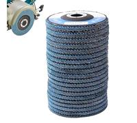 Disques à lamelles professionnels - Disques à lamelles en zircone pour ponçage,Élimination professionnelle des stocks et de la rouille, meulage des bords haute performance