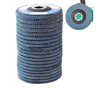 Disques à lamelles professionnels,Disques à lamelles en zircone pour ponçage | Élimination professionnelle des stocks et de la rouille, meulage des bords haute performance