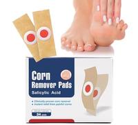 Disques à maïs 24 pièces - Enlever les callosités pour pieds | Protégez les callosités adhésives, le soulagement rapide des cors, des cors, des cloques et des frottements sur le talon