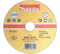 DISQUES À TRONÇONNER D230 mm - MÉTAL ET INOX POUR MEULEUSES - MAKITA - B-12273