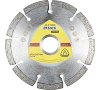 Disques à tronçonner diamantés DT EXTRA DT300U S 125X1,6X22,23 9S 7 KLINGSPOR - 325346