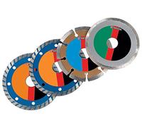 Disques à tronçonner diamantés PWSZ 38 | Ø 125 mm | Accessoires meuleuse d'angle | et al pour Parkside PWSA 20-Li, Hilti, Güde, Florabest, Einhell, Bosch et autres