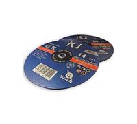 disques a tronconner metal, inox 355 x 3.2 x 25.4 mm - lot de 5 pcs -