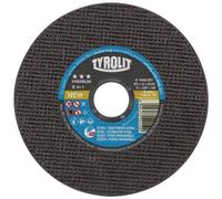 Disques à tronçonner Premium 2 en 1 moyeu plat - coupe acier/inox - 125 mm TYROLIT