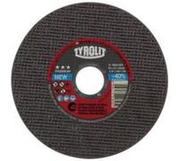 Disques à tronçonner - Premium moyeu plat - coupe inox - 125 mm - 0,75 mm TYROLIT