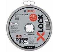 Bosch Accessories X-LOCK 2608619364 Disque à tronçonner 125 mm 10 pc(s) INOX
