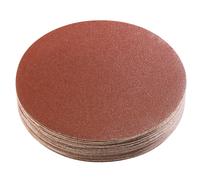 Arebos Disques Abrasif Velcro pour Ponceuse Girafe | Diametre 225 mm | P80-240 | 5 Disques Abrasifs à Grain 80-100 - 120-150 - 180 et 240