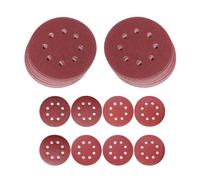 Disques Abrasifs 125mm Grain Mixte 40/60/80/120/180/240/320/400 Papier Poncer 80 Pièces 8 Trous Disque Poncage pour Ponceuse Excentrique