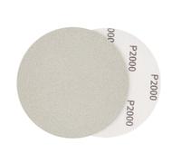 Disques Abrasifs 150mm - 15PCS Disques en Mousse P2000 avec Crochets et Boucles - Disques de Ponçage fin en Carbure de Silicium pour Ponceuse Orbitale Aléatoire