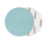 Disques Abrasifs 150mm 15PCS Disques en Mousse, P5000 Disques en Mousse avec Crochets et Boucles Disques de Ponçage fin en Carbure de Silicium pour Ponceuse Orbitale Aléatoire